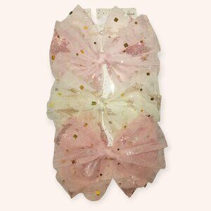 DANBAR BOW FANCY Girls Tulle Hair Bows